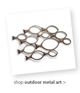 Shop Outdoor metal Art >