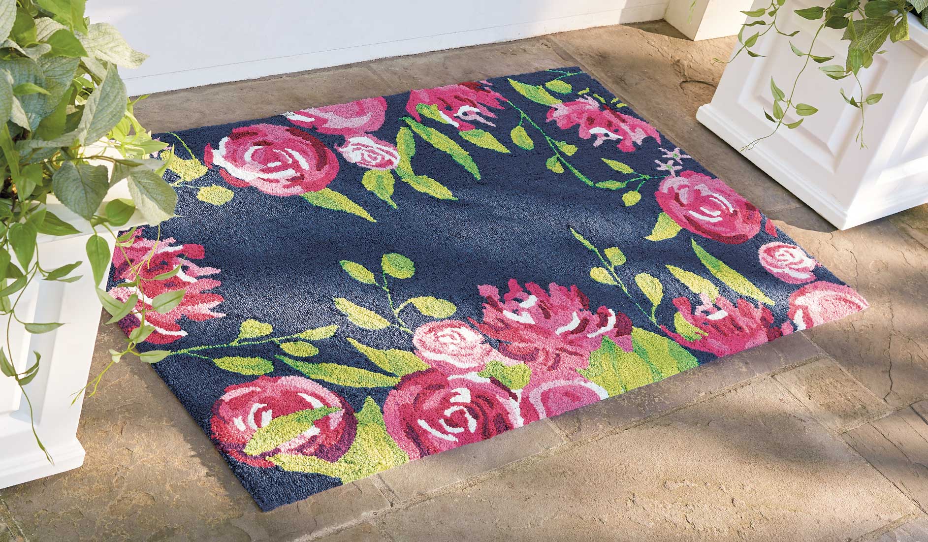 BLOG_Floral_Mat_blog Grandin Road Blog