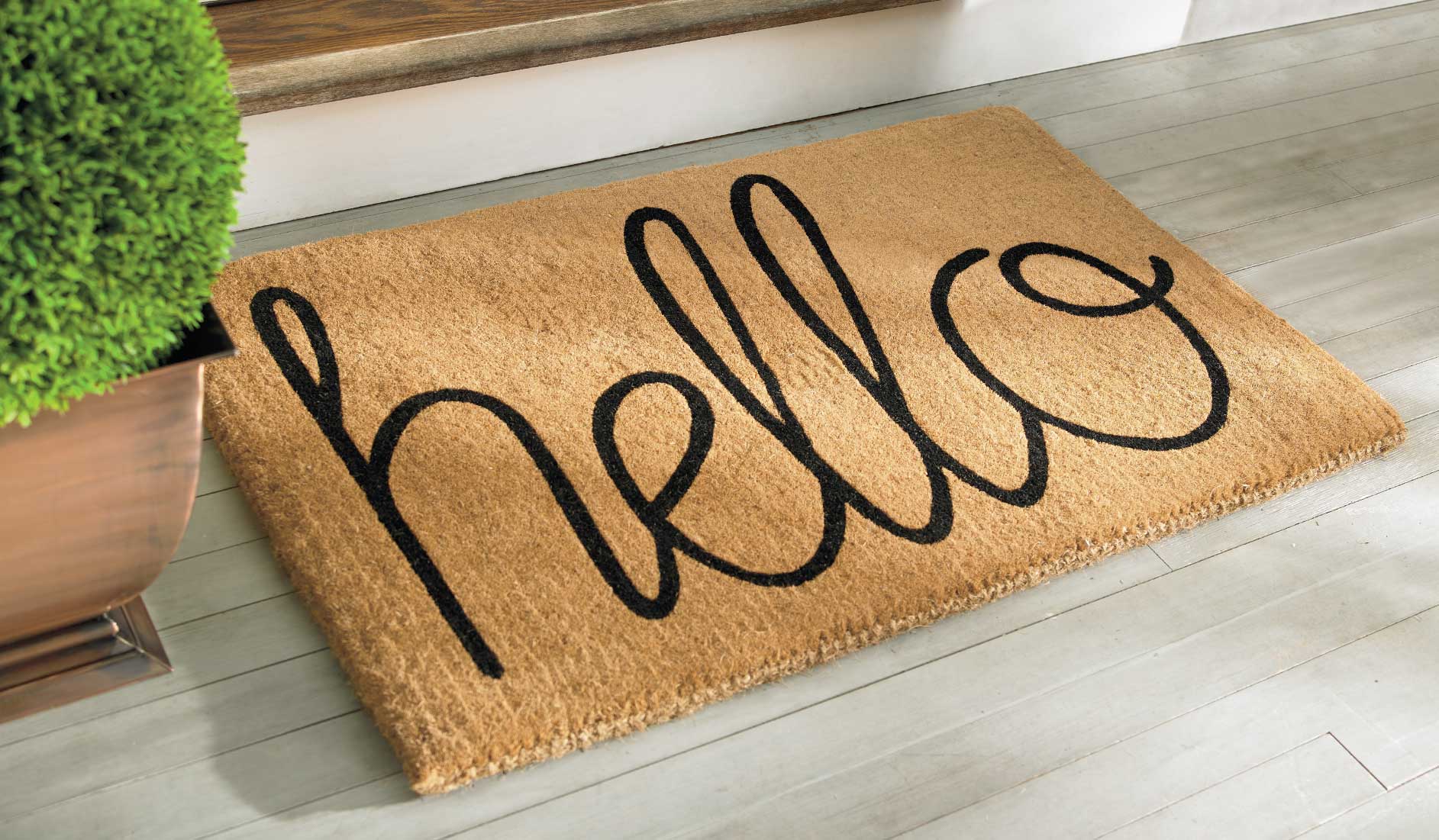 BLOG_Hello_Mat_blog Grandin Road Blog