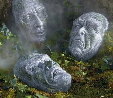 Stone Faces, Set of Three