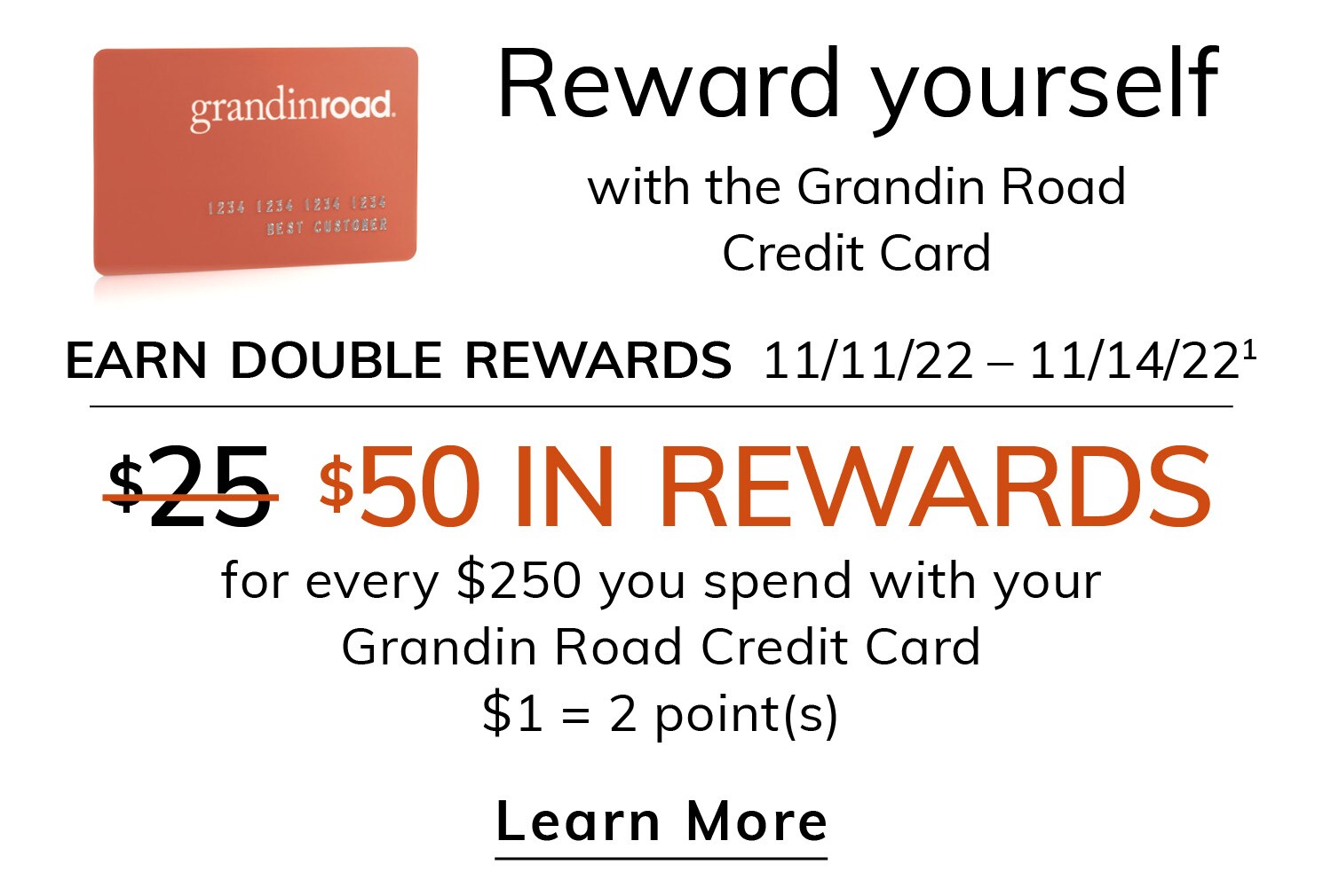 Grandin Road Credit Card