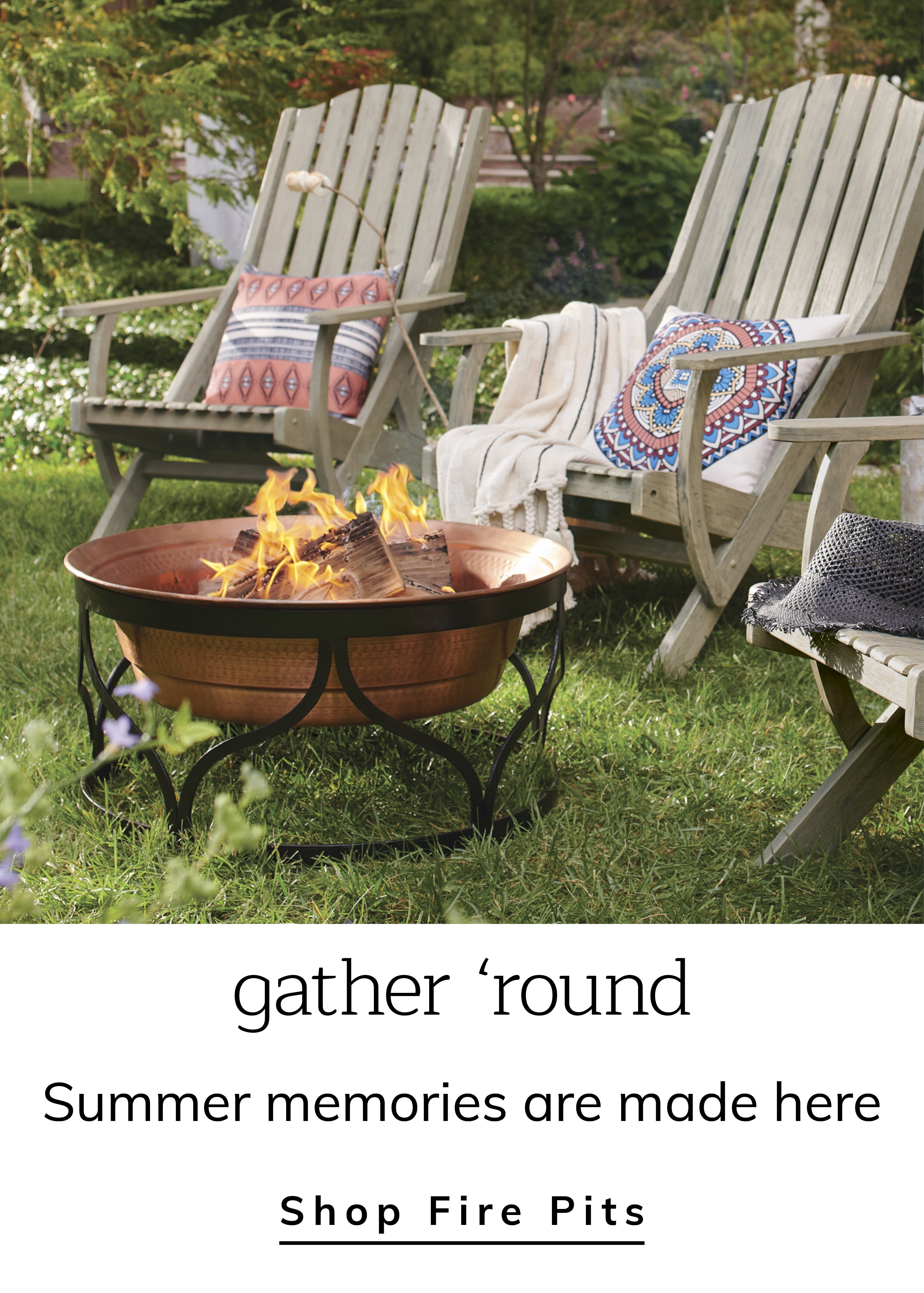 garden tables with fire pit on Outdoor Fire Pits Fire Tables Grandin Road