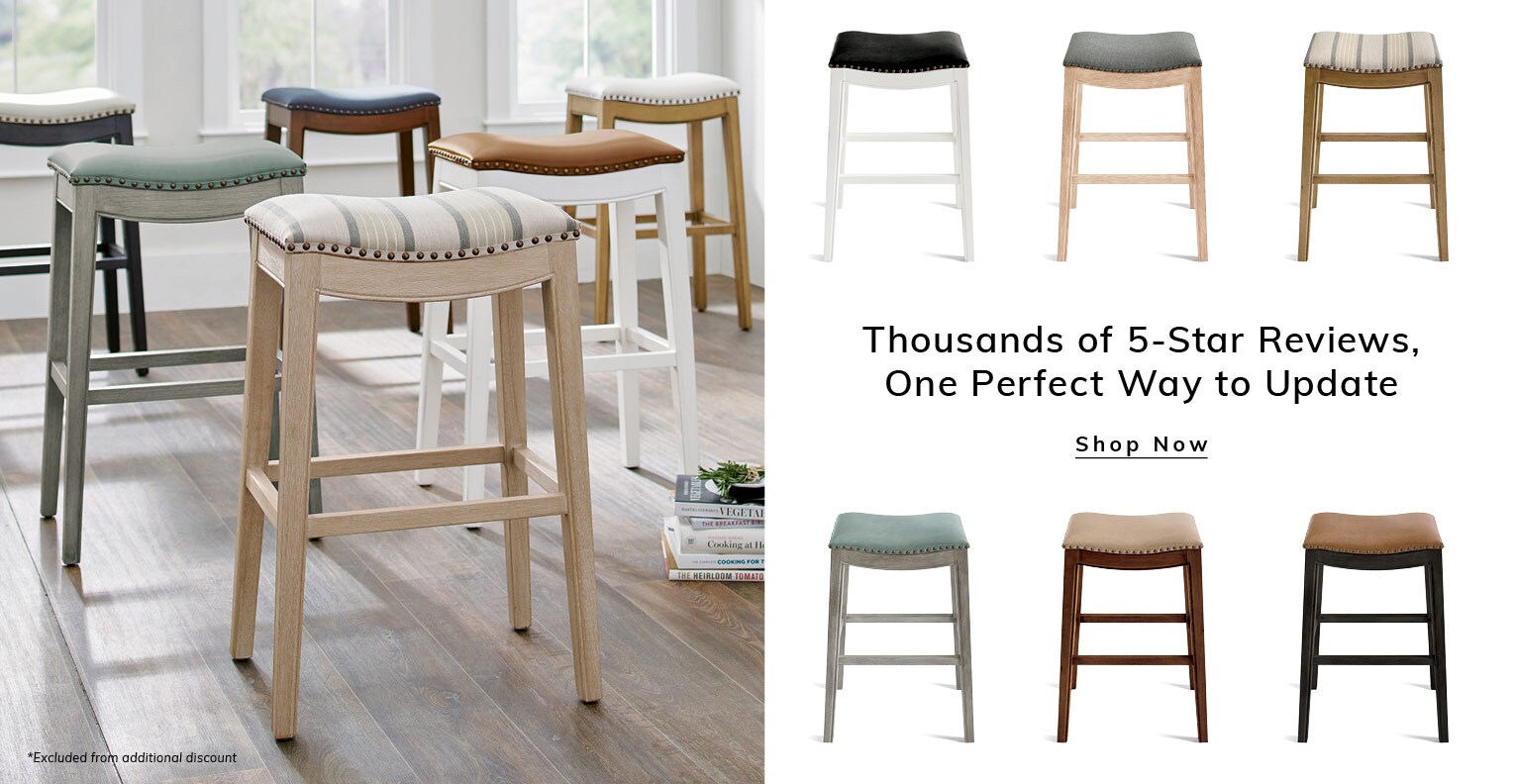 Thousands of 5-Star Reviews, One Perfect Way to Update Shop Now *Excluded from additional discount