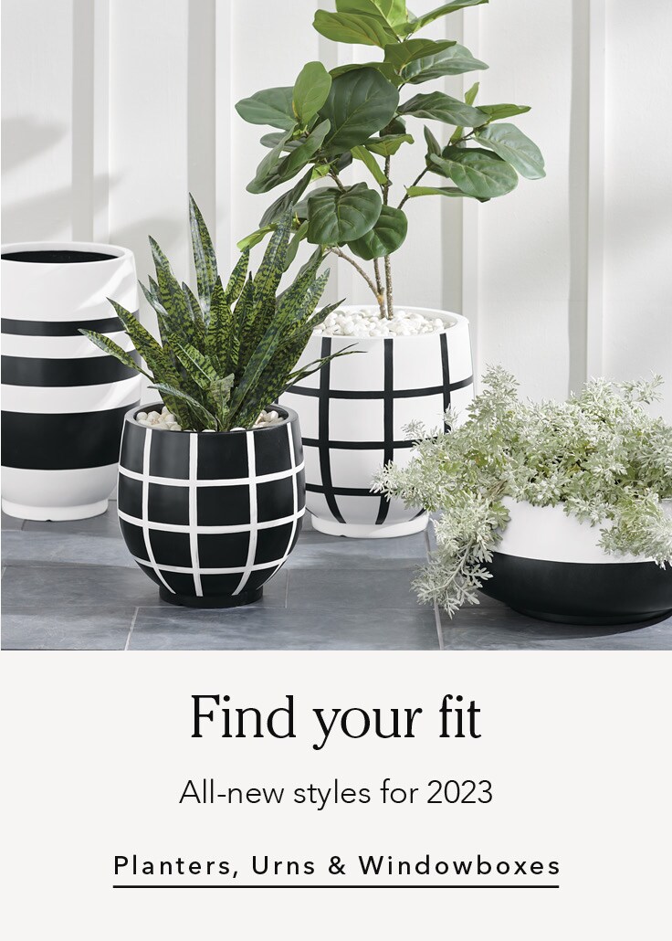 Faux Outdoor Greenery Artificial Outdoor Plants & Flowers Grandin Road