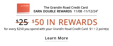 Grandin Road Credit Card