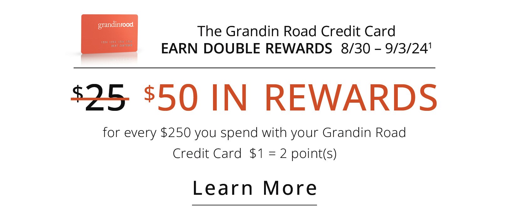 Grandin Road Credit Card